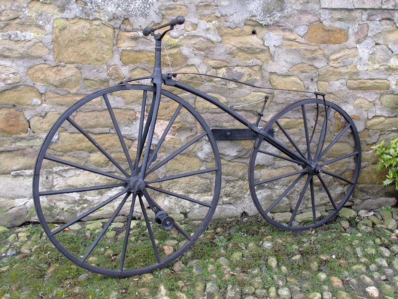Lot 86 - Velocipede 'Boneshaker' Bicycle (R)