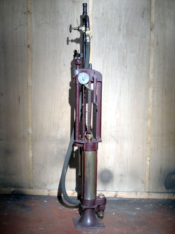 Lot 98 - Restored Hand-Operated Petrol Pump (R)