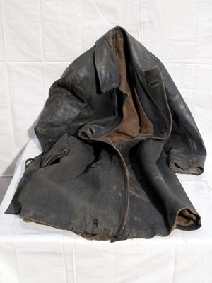 Lot 138 - Leather Motoring Coat (R)