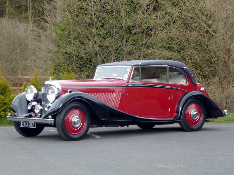 Lot 22 - 1937 Bentley 4.25 Litre Vanden Plas Coupe