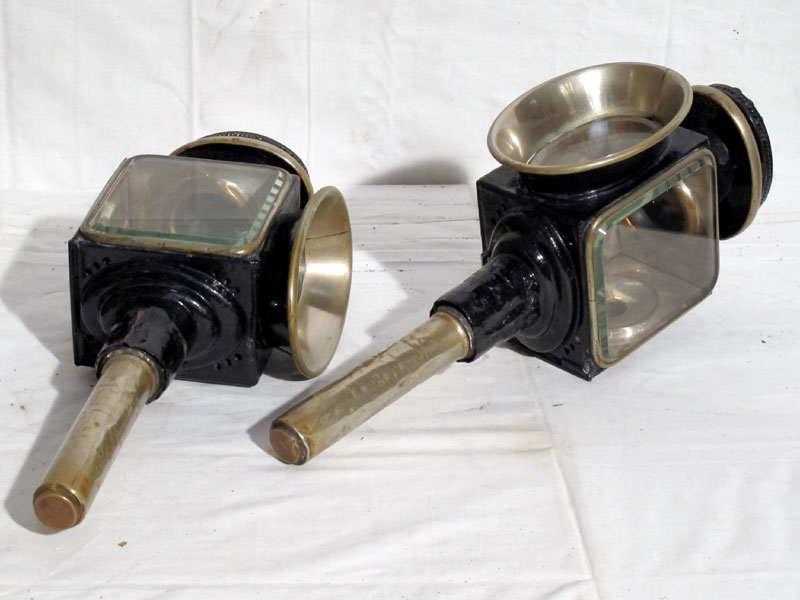 Lot 56 - Pair of Carriage Lamps