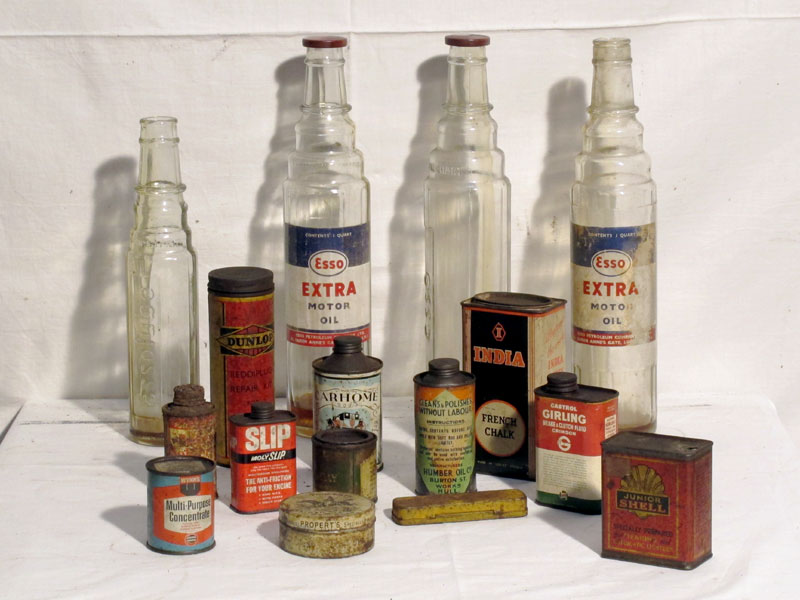 Lot 88 - Quantity of Glass Oil Bottles