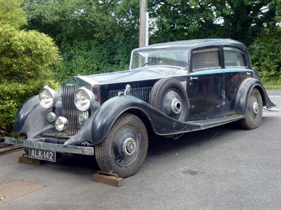 Lot 14 - 1933 Rolls-Royce Phantom II Continental Touring Saloon