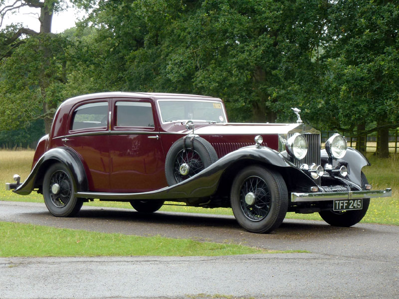 Lot 17 - 1934 Rolls-Royce Phantom II Continental Sports Saloon