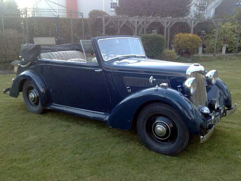 Lot 51 - 1939 Riley 12hp Sprite Drophead Coupe