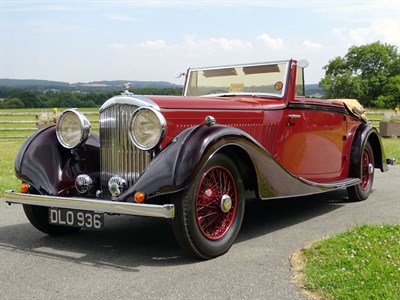 Lot 98 - 1937 Bentley 3.5 Litre Vanden Plas Drophead Coupe