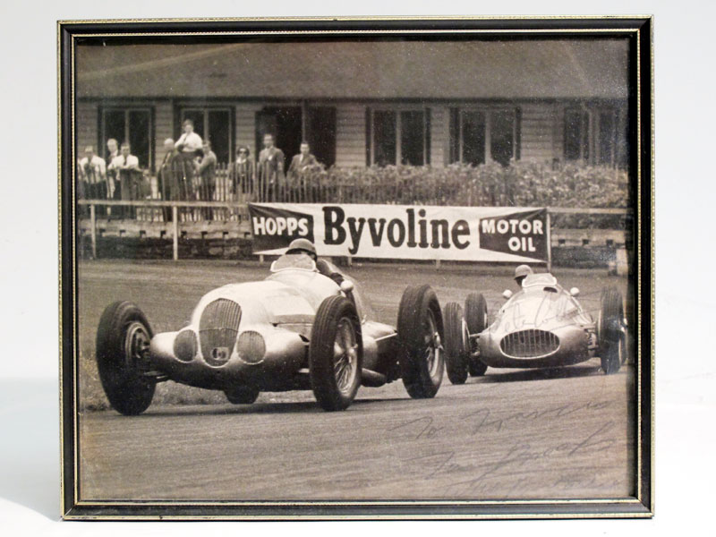 Lot 23 - A Large-format, Hand-signed Photograph depicting Brooks and Collins
