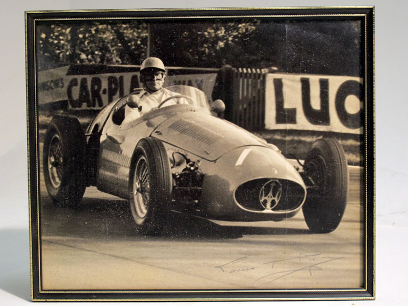 Lot 28 - A Large-format, Hand-signed Photograph Depicting Louis Rosier