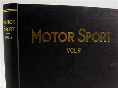 Lot 186 - Motorsport Vol. 9