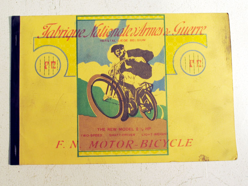 Lot 84 - A Sales Brochure for the 'FN Motor Bicycle'