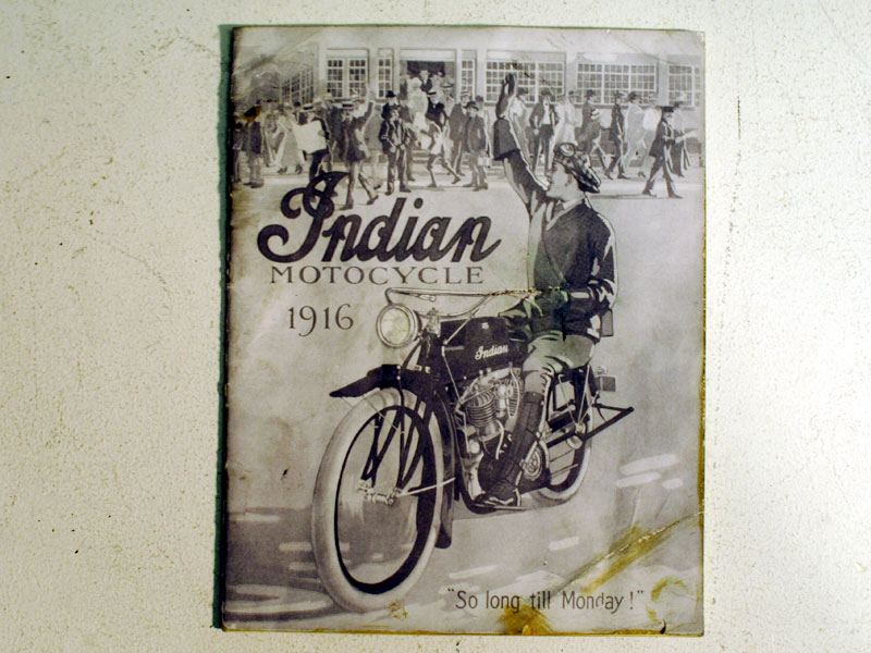 Lot 87 - A Sales Brochure for the 1916 Indian Motorcycle Range