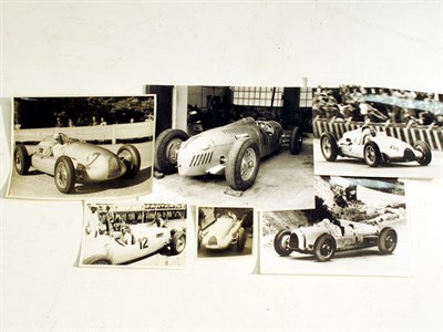 Lot 113 - A Selection of Pre-war Auto Union Photographs.
