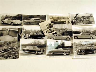 Lot 114 - A Collection of Rare Mercedes-Benz Press Photographs