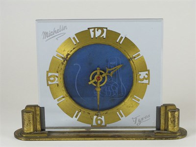 Lot 172 - A Rare Michelin Tyres Presentation Clock