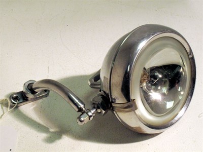 Lot 66 - A Chrome-Plated Lamp