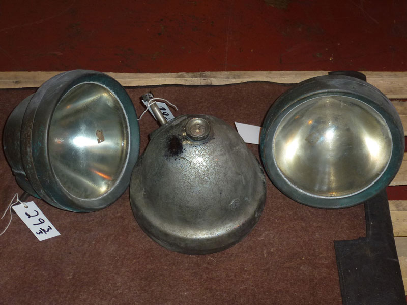 Lot 256 - Three Lucas Headlamps