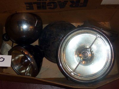 Lot 257 - A Selection of Lucas Headlamps