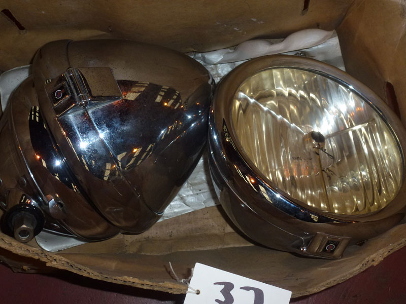 Lot 259 - Three Lucas Headlamps