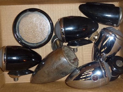 Lot 263 - A Selection of Motorcar Side Marker Lamps