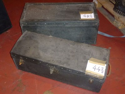 Lot 267 - Two Pre-war Travelling Trunks