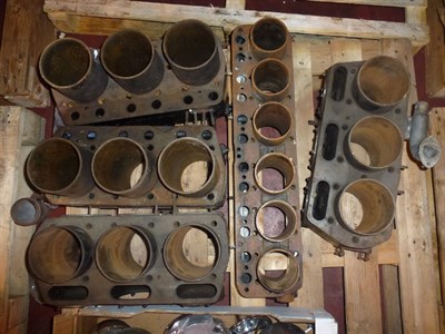 Lot 432 - A Quantity of Rolls-Royce Cylinder Blocks