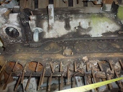 Lot 456 - A Rolls-Royce Engine Block and Crankcase