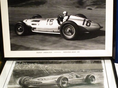 Lot 282 - Two Mercedes-Benz Artworks