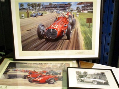 Lot 285 - Three Maserati Artworks