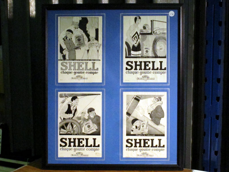 Lot 295 - Four Shell Advertising Posters