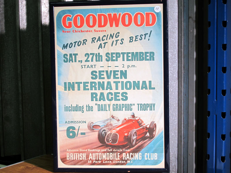 Lot 303 - An Original Goodwood Advertising Poster