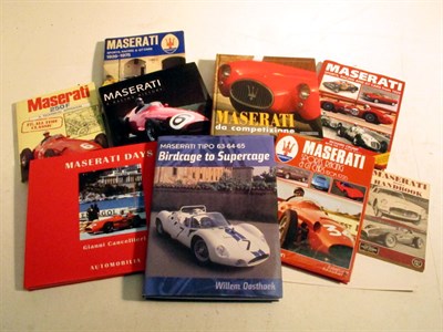 Lot 316 - A Quantity of Maserati Books