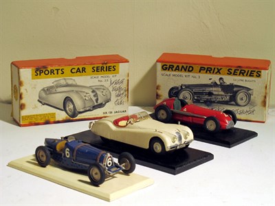 Lot 356 - Three Hand-Carved Scale Models