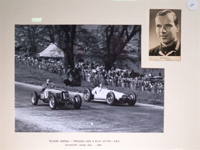 Lot 363 - Richard Seaman Signed Presentation