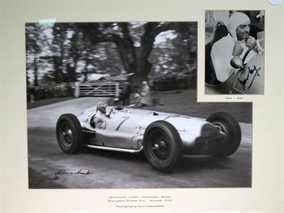 Lot 364 - Herman Lang Signed Presentation