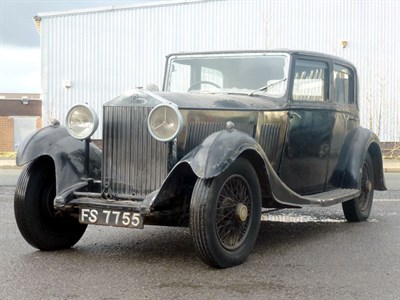 Lot 47 - 1933 Rolls-Royce 20/25 Saloon