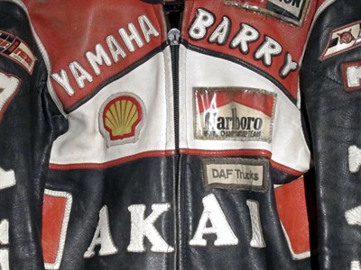 Lot 13 - Dainese Barry Sheene Akai Yamaha Leathers