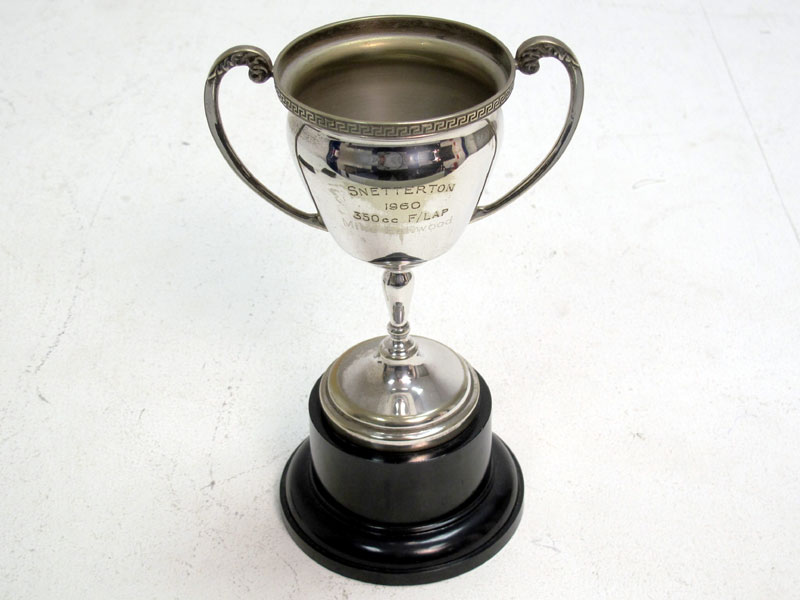 Lot 7 - 1960 Snetterton 350 Fastest Lap Trophy