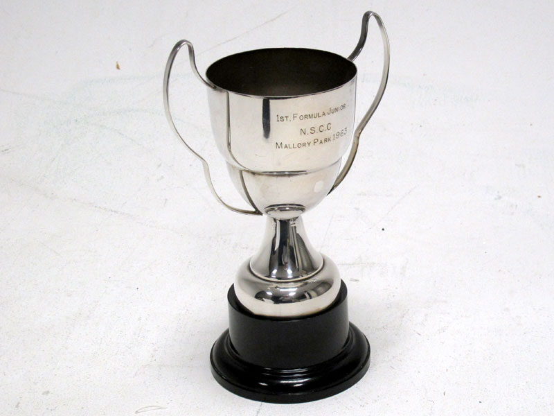 Lot 8 - 1963 Mallory Park Formula Junior Racing Trophy