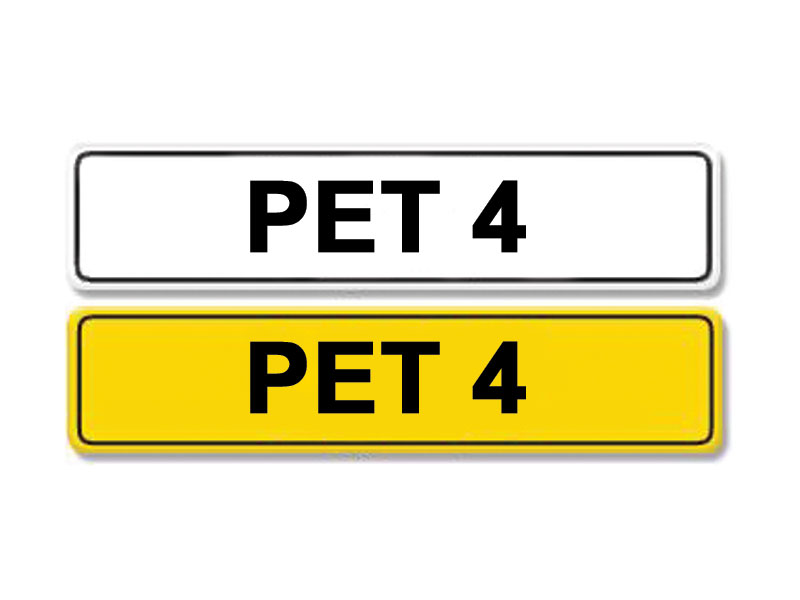 Lot 3 - Registration Number PET 4