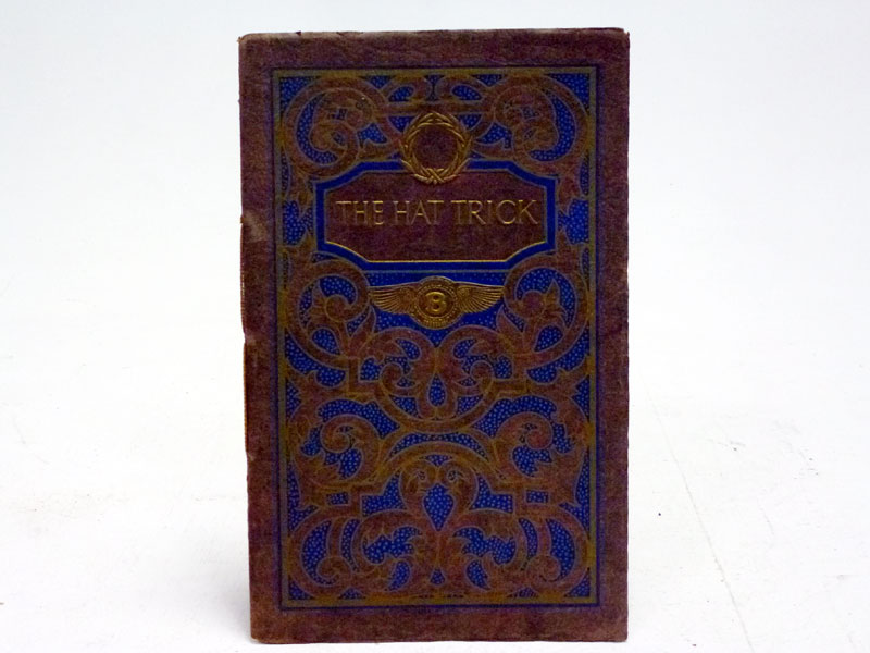 Lot 146 - 'The Hat Trick', Bentley 1929 Le Mans Victory Booklet