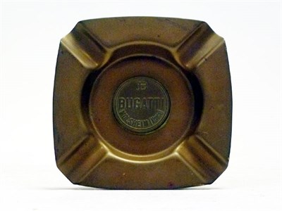 Lot 148 - A Bugatti Ashtray