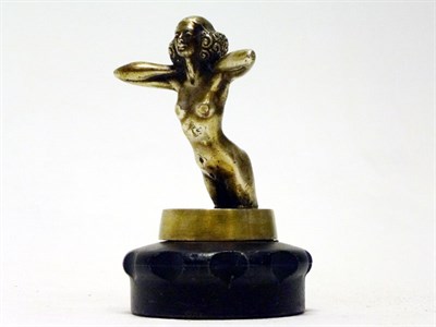 Lot 182 - 'A Forward Leaning Nude' Mascot by F. Martaux