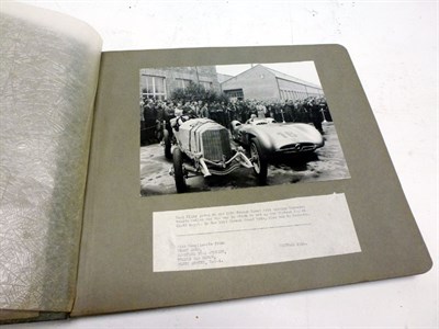 Lot 129 - An Album of Mercedes-Benz Photographs