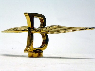 Lot 328 - A Bentley Horizontal Winged 'B' Mascot