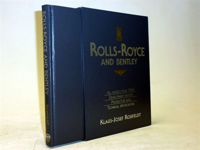 Lot 359 - 'Rolls-Royce and Bentley' by Rosfelt