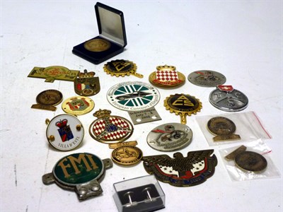 Lot 369 - Quantity of International Car Badges