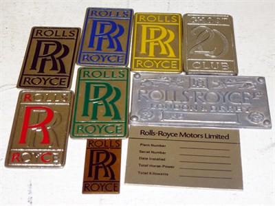 Lot 370 - Rolls-Royce Ephemera