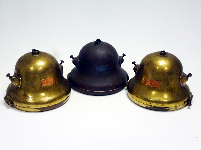 Lot 10 - Three C.A.V. Model 'F' Headlamps