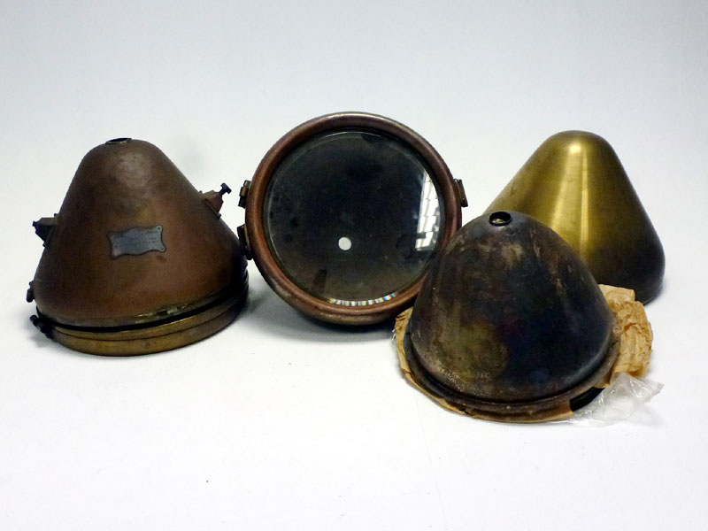 Lot 11 - A Pair of C.A.V. Model 'E' Headlamps