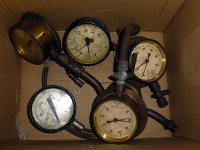 Lot 157 - Selection of Pressure & Depth Gauges